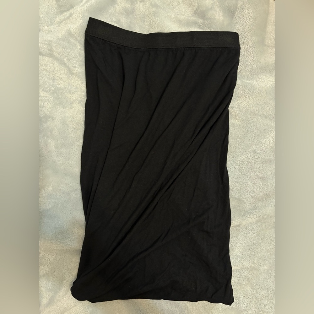 Alexander Wang Black ruched Pencil Skirt